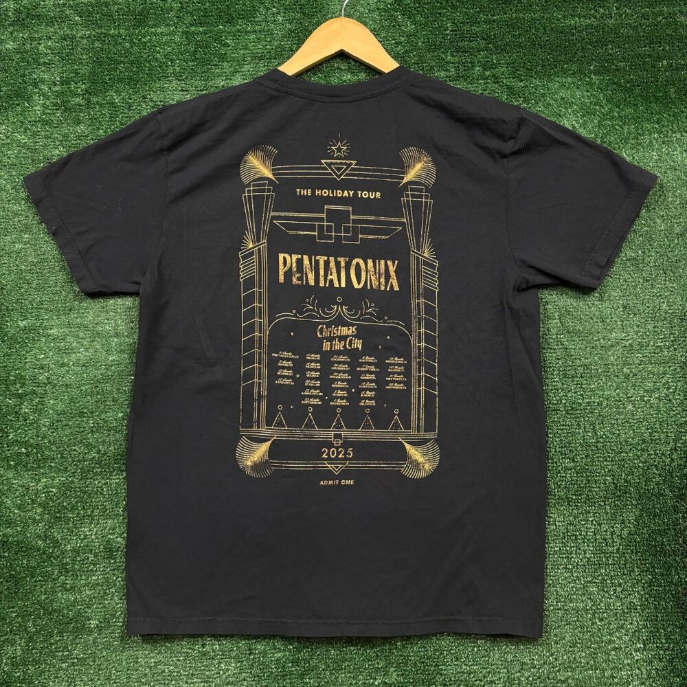 Pentatonix Christmas in The City The Holiday Tour T-Shirt Size Large